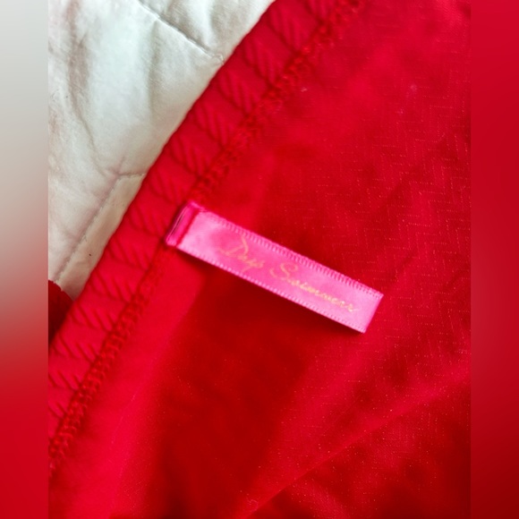 Drip Swimwear Red Wrap Swimsuit - Picture 7 of 9